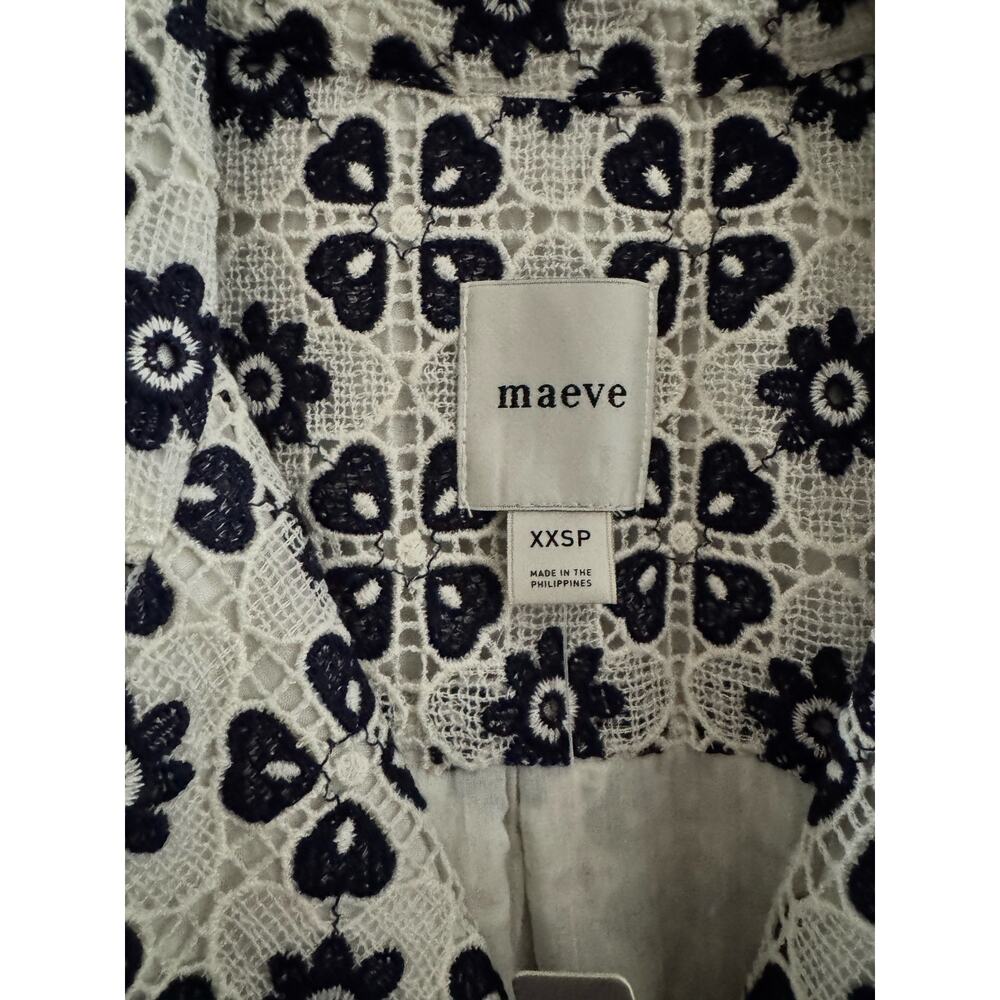 Maeve Geo Lace shirt dress - Picture 4 of 6